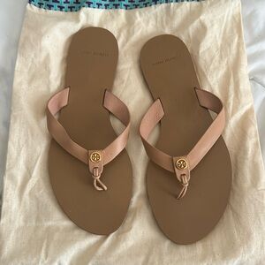 Nude Tory Burch sandals size 8